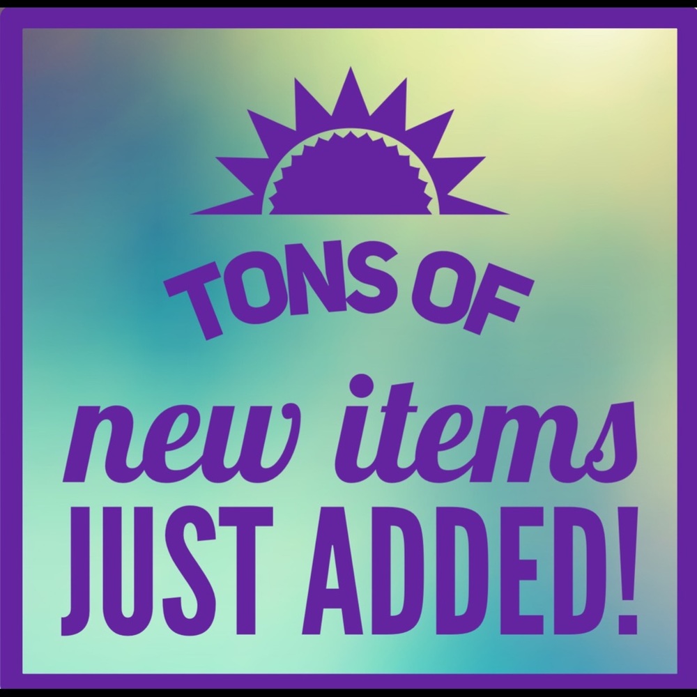 So many new items for sale!!!